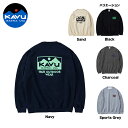 Ju[ KAVU True Logo Sweat 23-24FWF19821943