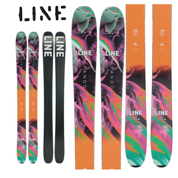 [旧モデル スキー] ライン LINE パンドラ PANDORA 110 (スキーのみ) 23-24モデル