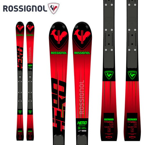 ロシニョール ROSSIGNOL ヒーロー アスリート HERO ATHLETE FIS SL FACTORY R22 + SPX15(金具付) スキー板 23-24