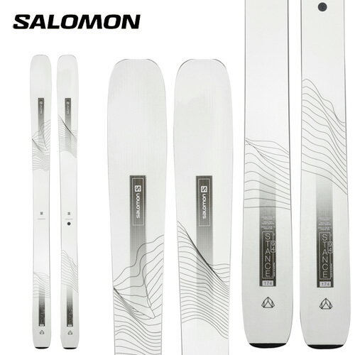 スキー板 サロモン 22-23 SALOMON レディース スタンスW94 STANCE W 94 (板のみ) [旧モデルスキー]