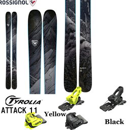 スキー板 ロシニョール ROSSIGNOL 23-24 BLACKOPS 98 金具付き2点セット( TYROLIA ATTACK 11 GW)