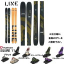 ライン LINE 23-24 ブレイド オプティック BLADE OPTIC 96 板と金具2点セット( MARKER SQUIRE 11 セット) 