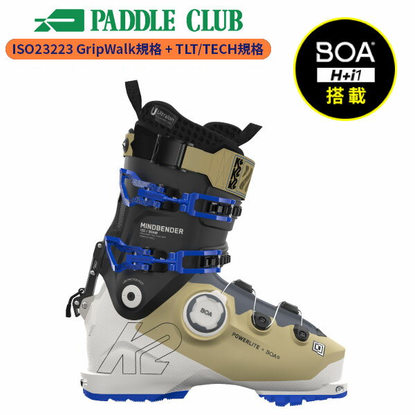 [旧モデルブーツ] ケーツー K2 MINDBENDER 120 BOA マインドベンダーボア ウォークモード付 スキーブーツ KS240044007 [24-25]