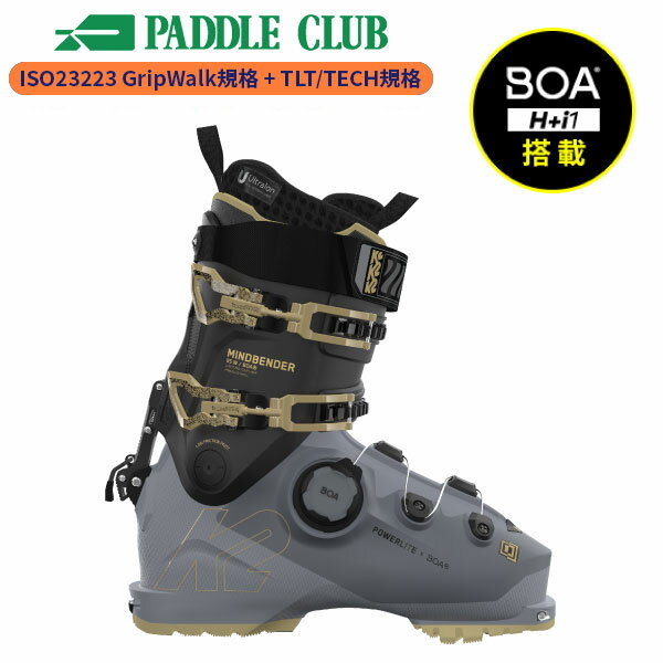 [旧モデルブーツ] ケーツー K2 MINDBENDER 95 BOA W マインドベンダーボア ウォークモード付 レディース スキーブーツ KS240565005 [24-25]