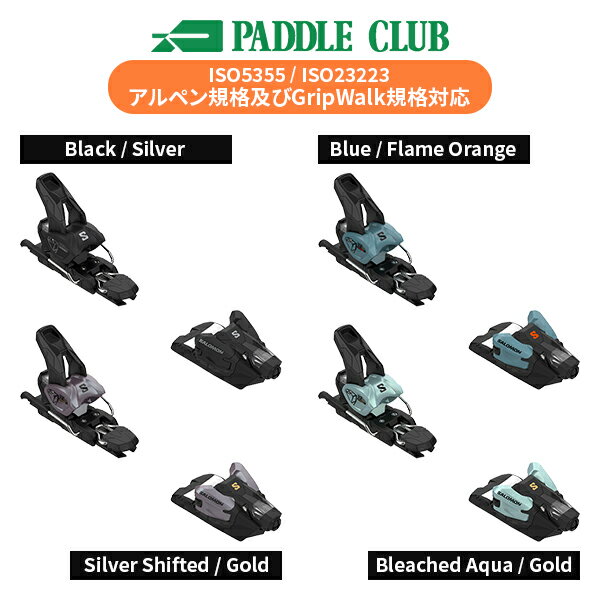 サロモン SALOMON 2024-2025 STRIVE 12 GW ストライブ アルペン金具 ビンディング 単品販売不可 L47323000