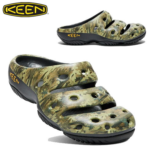 【限定ポイントアップ】キーン KEEN ヨギアーツ メンズ YOGUI ARTS Men (Camo Green) 22SS サンダル クロッグ 1002034[ポイント10倍]【要エントリーワンダフルデー】