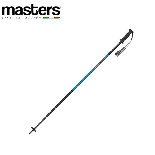 ジュニア スキーポール マスターズ masters ストック ビルダー BUILDER JR (Black/Blue)