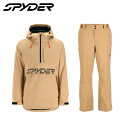 スノーウェア 上下セットスパイダー SPYDER シグナル SIGNAL トラクション TRACTION (TANNIN/TANNIN) 中綿