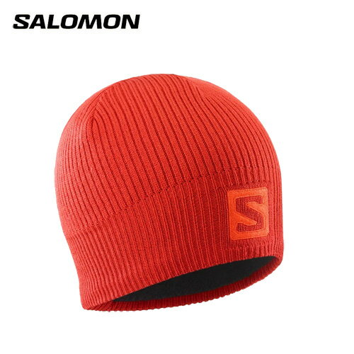 サロモン SALOMON ビーニー ロゴ LOGO (SAMBA/FIERY RED) LC1848500[pt_up]