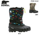 ソレル SOREL チルドレンズ フルーリー プリント:NC3504