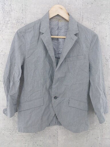 ◇ MICHEL KLEIN ミッシェルクラン 長袖 ジャケット 46 グレー * 【中古】 ◇ MICHEL KLEIN ミッシェルクラン 長袖 ジャケット 46 グレー * 【中古】