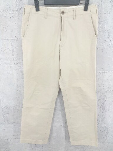 ◇ BLUE WORK tomorrowland ブルーワーク コットン パンツ 46 ベージュ # 【中古】 ◇ BLUE WORK tomorrowland ブルーワーク コットン パンツ 46 ベージュ # 【中古】