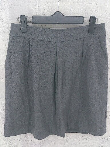 ◇ UNTITLED アンタイトル ミニ スカート 3 グレー * 【中古】 ◇ UNTITLED アンタイトル ミニ スカート 3 グレー * 【中古】