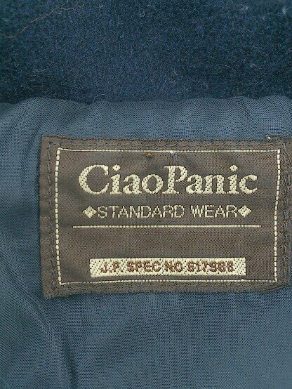 ◇ Ciaopanic チャオパニック トグル 長袖 ダッフル コート M ネイビー * 【中古】