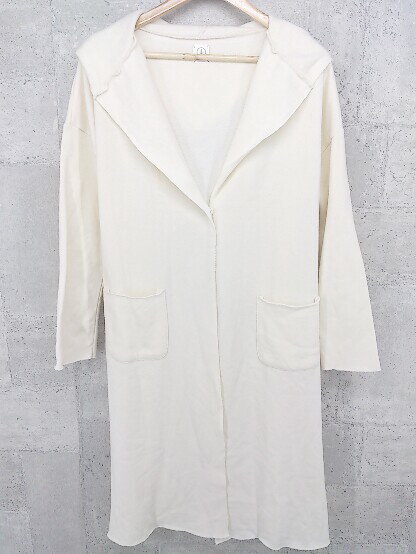 ◇ MAISON TOKYO メゾントウキョウ フード付き 長袖 ジャケット M アイボリー * 1002799168229 【中古】
