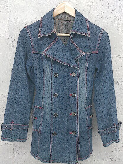 ■ THE SCOTCH HOUSE ザ スコッチハウス 長袖 ジャケット 38 インディゴ * 1002799183901 【中古】