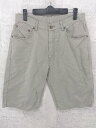 ◇ EDWIN エドウィン ハーフ ショート パンツ 32 W 83 H 101 グレー # 【中古】(4)
