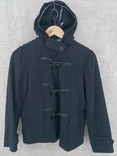 ◇ BEAMS BOY ビームスボーイ ダッフル コート boy ネイビー * 1002799266536 【中古】 ◇ BEAMS BOY ビームスボーイ ダッフル コート boy ネイビー * 1002799266536 【中古】