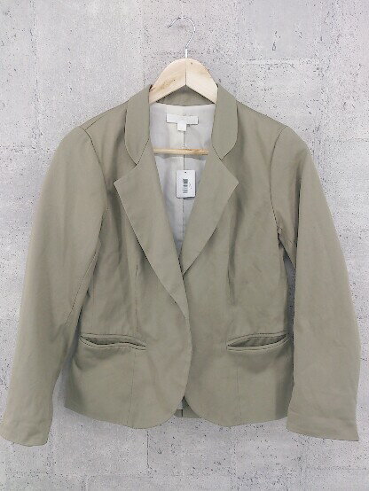 ◇ ZAKEE SHARIFF ザッキーシャリフ 1B 長袖 テーラード ジャケット 10 ライトブラウン * 1002799438551 【中古】