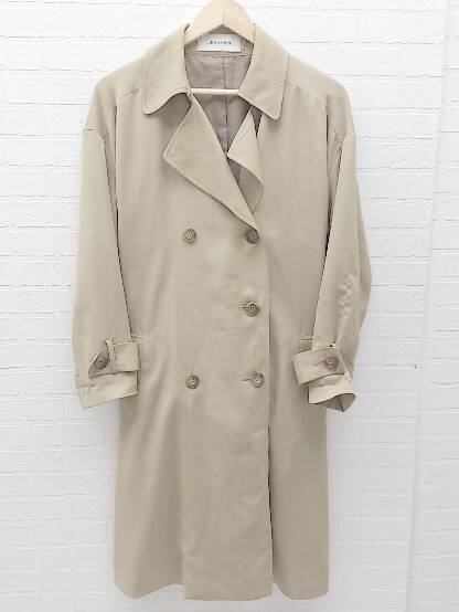 ◇ JEANASIS ジーナシス 長袖 トレンチ コート F ベージュ レディース 【中古】