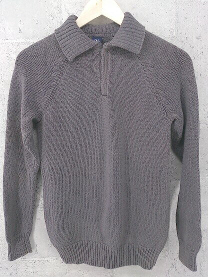 ◇ GAP ギャップ 長袖 ニット セーター XS グレー系 * 【中古】
