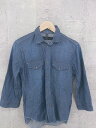 ◇ BEAUTY&YOUTH UNITED ARROWS ユナイテッドアローズ 長袖 デニム シャツ S ネイビー系 # 【中古】(4)