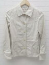 ◇ NATURAL BEAUTY BASIC ナチュラルビューティーベーシック 長袖 ジャケット S アイボリー * 【中古】(4)