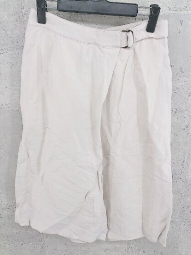 ◇ IENA イエナ リネン混 ガウチョ パンツ 34 ライトベージュ * 1002799826808 【中古】 ◇ IENA イエナ リネン混 ガウチョ パンツ 34 ライトベージュ * 1002799826808 【中古】