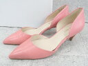◇ NINE WEST ナインウエスト ポインテッドトゥ パンプス 23 ピンク * 1002799831833 【中古】