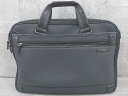 ■ world traveler ワールドトラベラー ハンド ビジネスバッグ 書類カバン グレー メンズ 【中古】