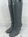 ■ JILLSTUART shoe ジルスチュアート シュー ロング ブーツ 23 ブラック * 1002799854412 【中古】