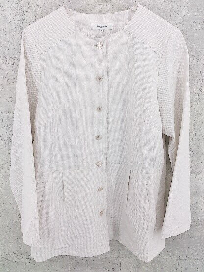 ◇ Pierre Cardin ピエール カルダン 長袖 ジャケット 40 ホワイト系 * 1002799892131 【中古】