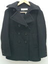 ■ UNITED ARROWS ユナイテッドアローズ ピーコート 34 ブラック * 1002799896948 【中古】(4)