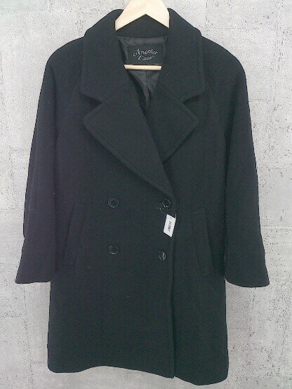 ■ Another Edition アナザーエディション ダブル コート S ブラック * 【中古】
