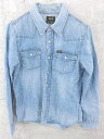 ◇ Lee for ROSSO URBAN RESEARCH 長袖 ウエスタン シャツ M ブルー * 1002799911634 【中古】