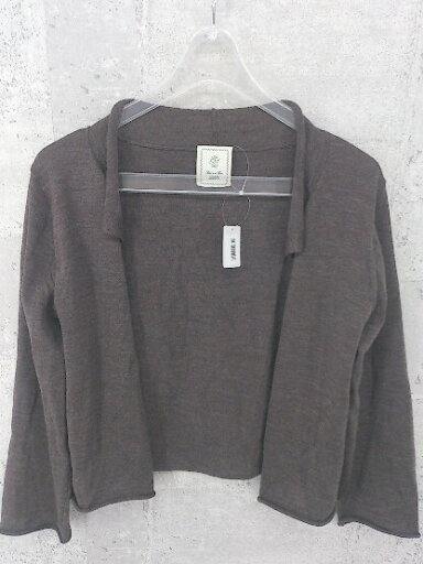 ◇ Spick&Span NOBLE 長袖 カーディガン ブラウン * 【中古】 ◇ Spick&Span NOBLE 長袖 カーディガン ブラウン * 【中古】