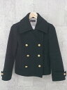 ◇ crolla クローラ aquagirl 長袖 Pコート 36 ブラック * 【中古】(4)