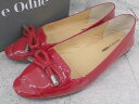 ◇ UNITED ARROWS Odette e Odile オデット エ オディール プレーントゥ バレエ シューズ 22 2/1 レッド * 【中古】