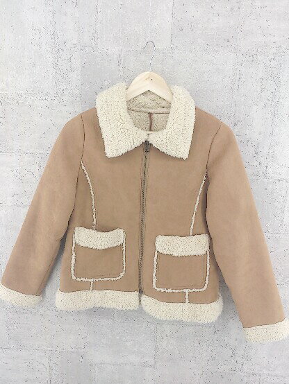 ◇ Cutie Blonde キューティーブロンド 長袖 ジャケット L ブラウン * 【中古】