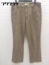 ◇ J.CREW ジェイクルー パンツ サイズ35/34 ベージュ ブラウン メンズ 【中古】