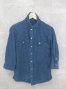 ◇ HARE ハレ 長袖 デニム シャツ S インディゴ # 1002800165223 【中古】