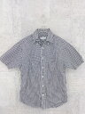 ◇ BEAUTY&YOUTH UNITED ARROWS ユナイテッドアローズ チェック 半袖 シャツ XS ブラック ホワイト # 【中古】(4)