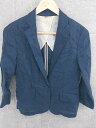 ◇ NOMBRE IMPAIR ノンブル アンペール 七分袖 ジャケット 0 ネイビー * 【中古】(4)