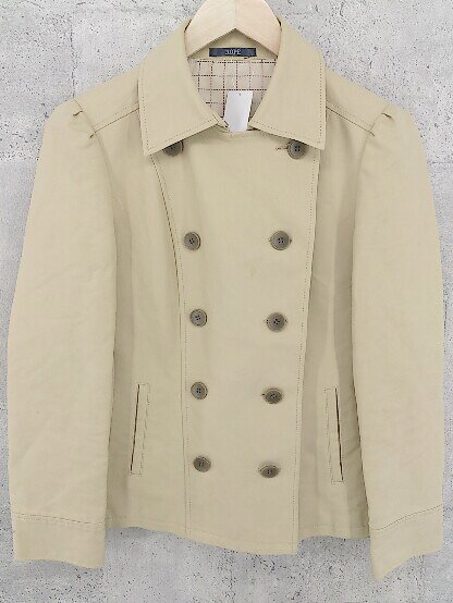 ◇ ROPE ロペ 長袖 ダブル テーラード ジャケット 9AT ベージュ系 * 1002800253661 【中古】