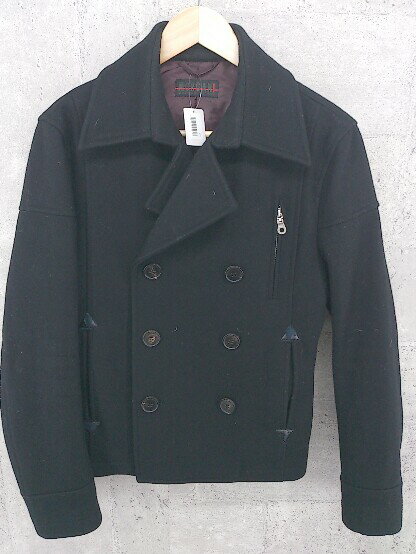 ◇ MORGAN モルガン Pコート M ブラック # 【中古】