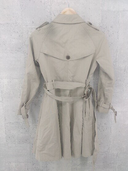 ◇ Banner Barrett バナーバレット 長袖 トレンチ コート 36 ベージュ * 【中古】 2