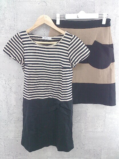 ◇ anatelier アナトリエ まとめ売り2点セット サイズ36のみ 膝丈 スカート ミニ ワンピース レディース 【中古】