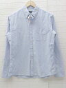 ◇ BEAMS ビームス 長袖 シャツ M ブルー * # 【中古】