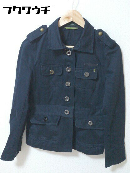 ◇ J.Crew ジェイクルー 長袖 ジャケット ネイビー レディース 【中古】