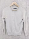 ◇ Loungedress ラウンジドレス 長袖 カーディガン F グレー系 * 【中古】(4)